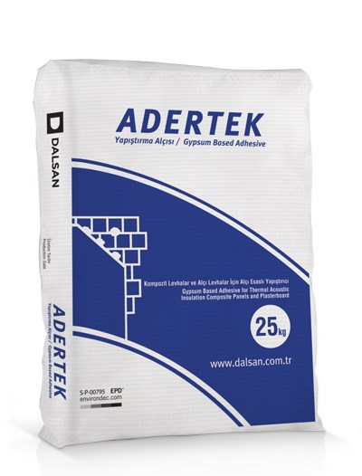 Adertek Yapıştırma Alçısı