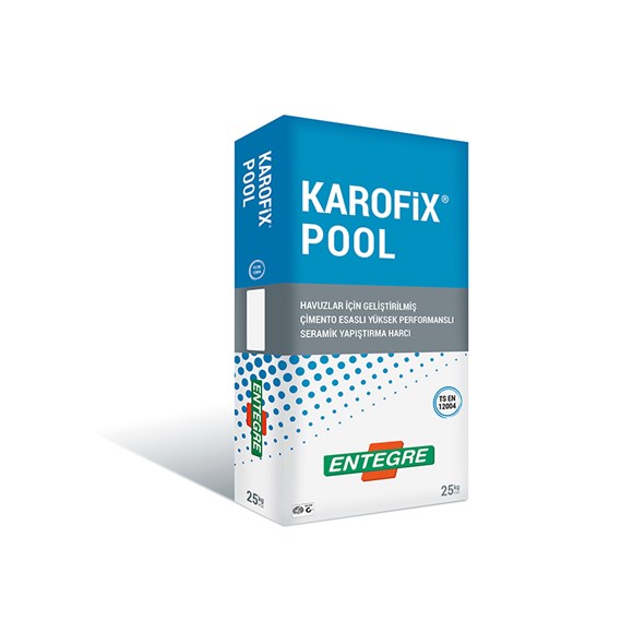 Karofix Pool Havuzlar için geliştirilmiş Seramik Yapıştırıcı